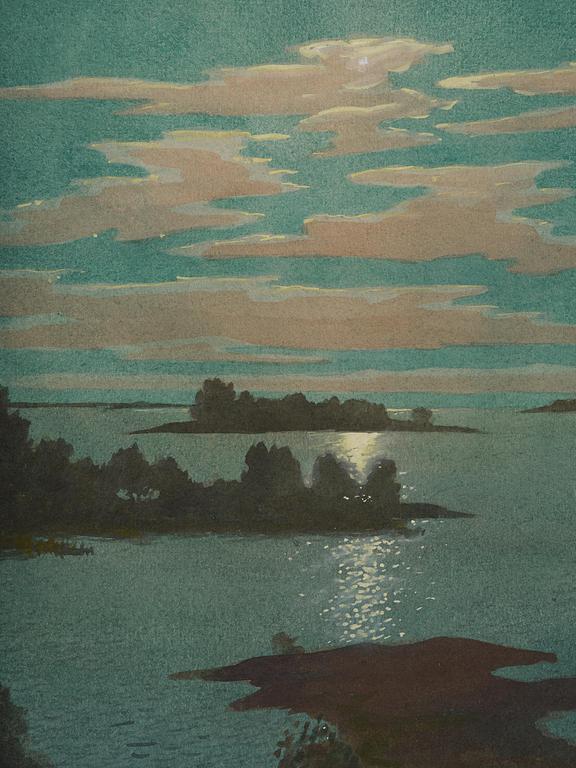 Oskar Bergman, Night in the archipelago.