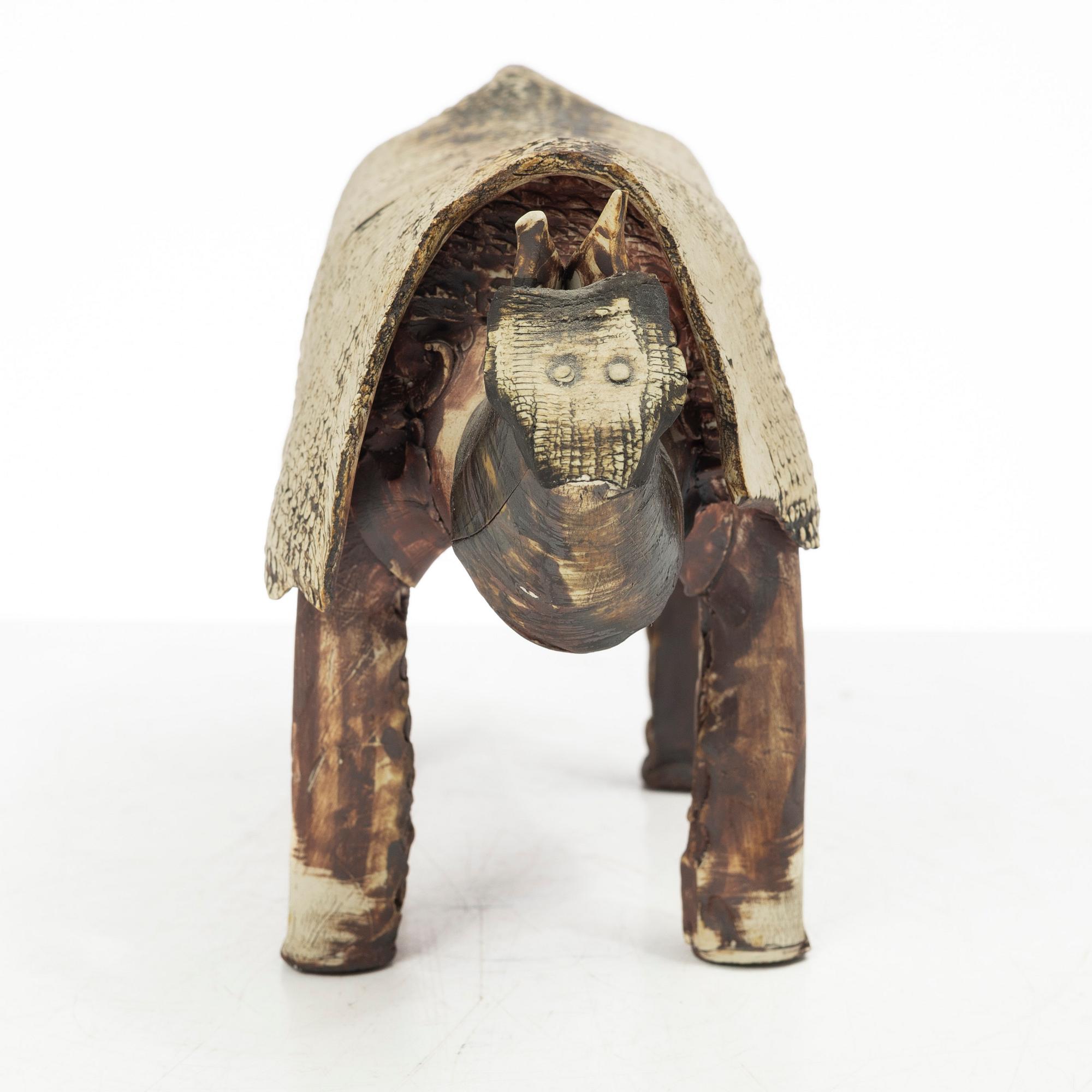 Bengt Berglund, a stoneware scultpure, Gustavsbergs Studio, Sweden, 1963.