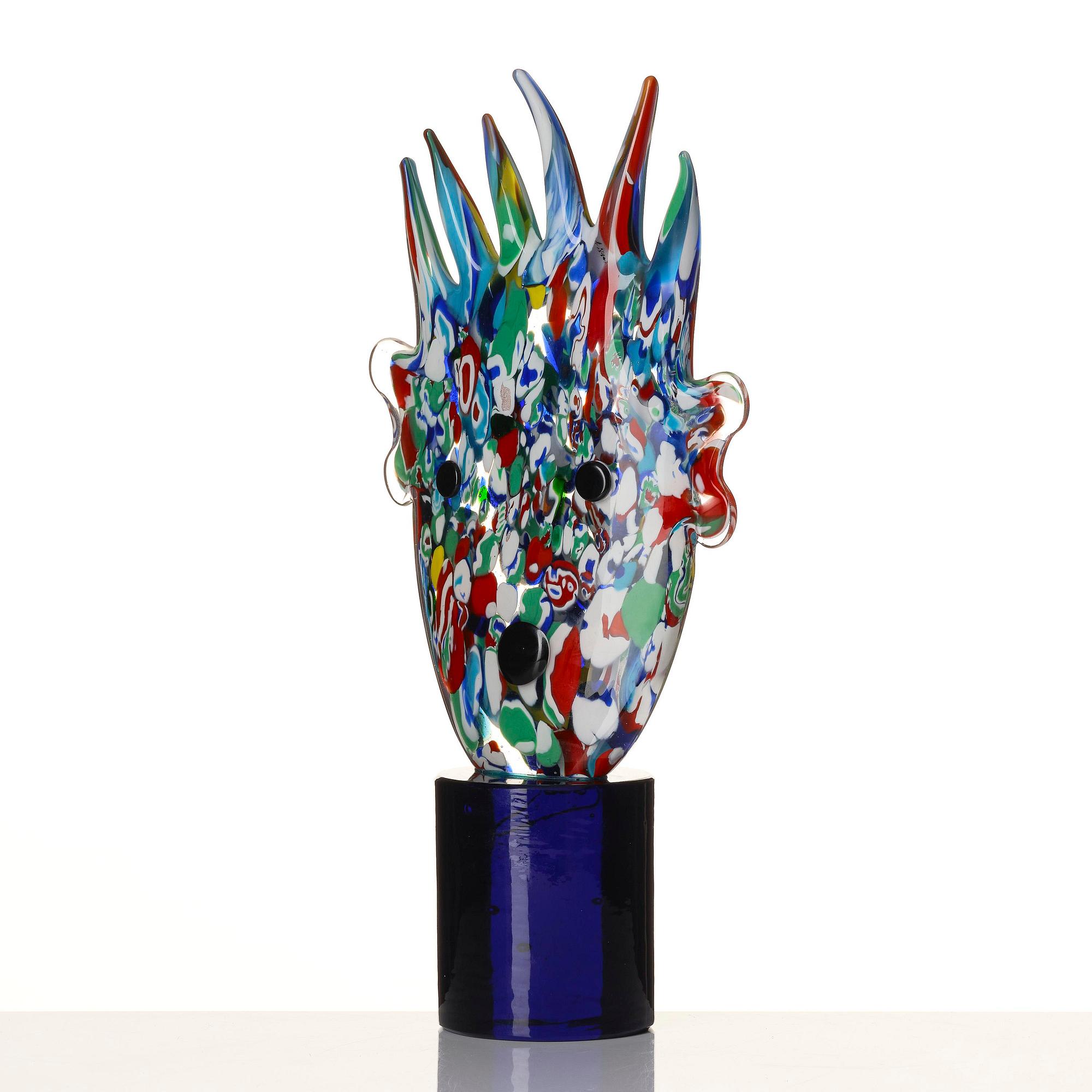 Kiki Kogelnik, "Recycled Nr. 1 ", skulptur, glas, Berengo Studio, Murano, Italien, 1996, ed. 34/40.