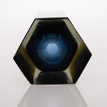 A vase 'Pillar KF 249' signed K. Franck Nuutajärvi Notsjö -62.