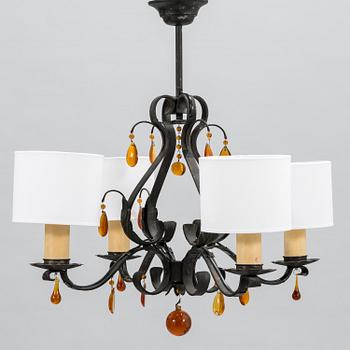 PAAVO TYNELL, a 1930's '1712' chandelier for Taito. Finland.