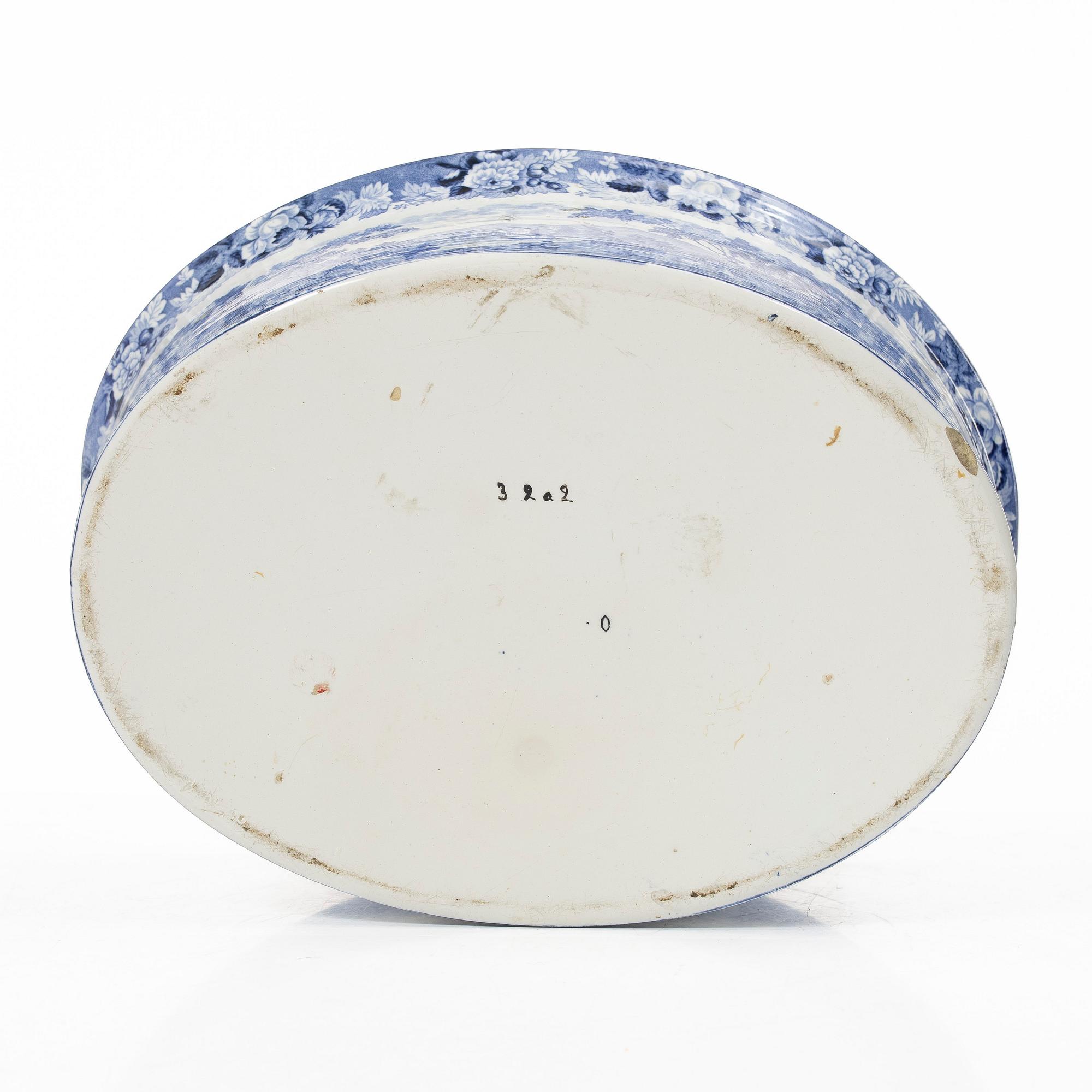 Pastejform, flintgods, 1800-talets andra hälft.