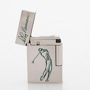 S.T.Dupont, LeRoy Neiman, tändare, limited edition, "Golf", 2003.