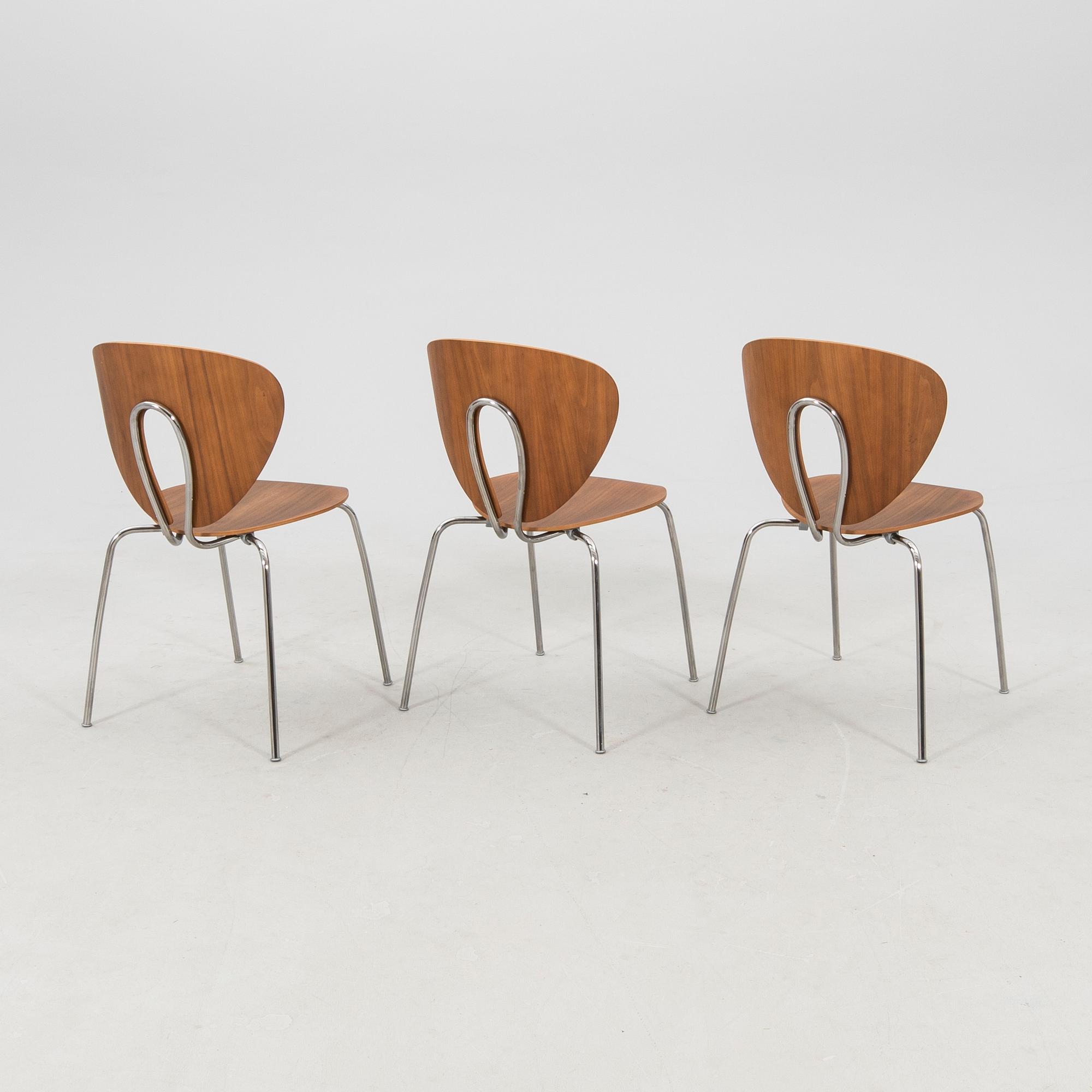 Jesus Gasca chairs, 6 pcs "Globus" for Stua, 21st century.