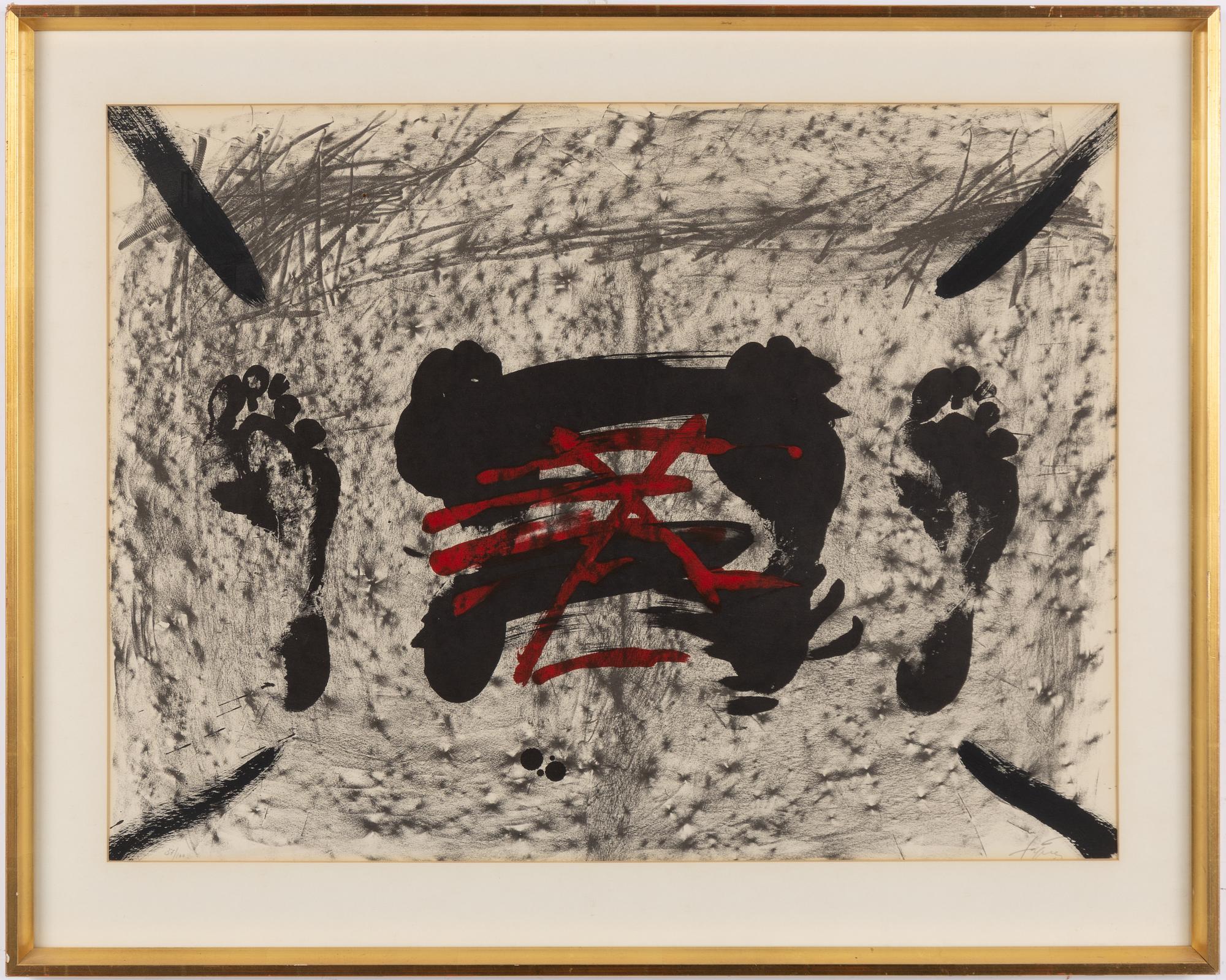 Antoni Tàpies, From. "Nocturn Matinal".