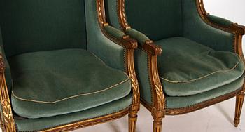 BERGERER, ett par, Louis XVI-stil, 1900-talets början.