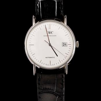HERRARMBANDSUR, stål, IWC, Schaffhausen, Portofino.