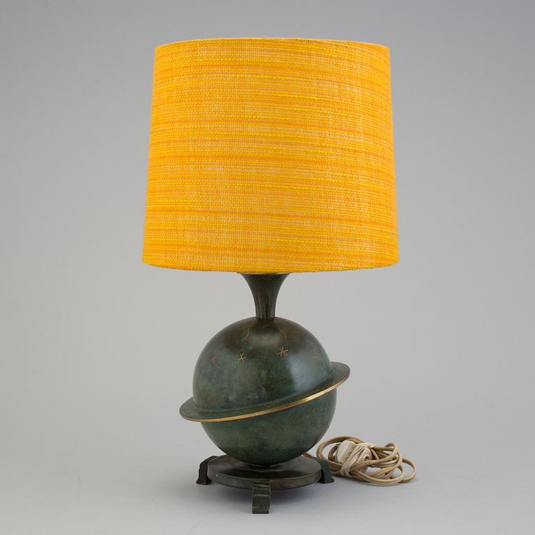 An art deco table lamp, 1920´s/30´s.