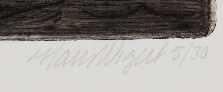 ETSNINGAR, 6 st, b.la. Hans Wigert.