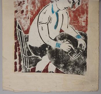 Sigrid Hjertén, Iván playing.