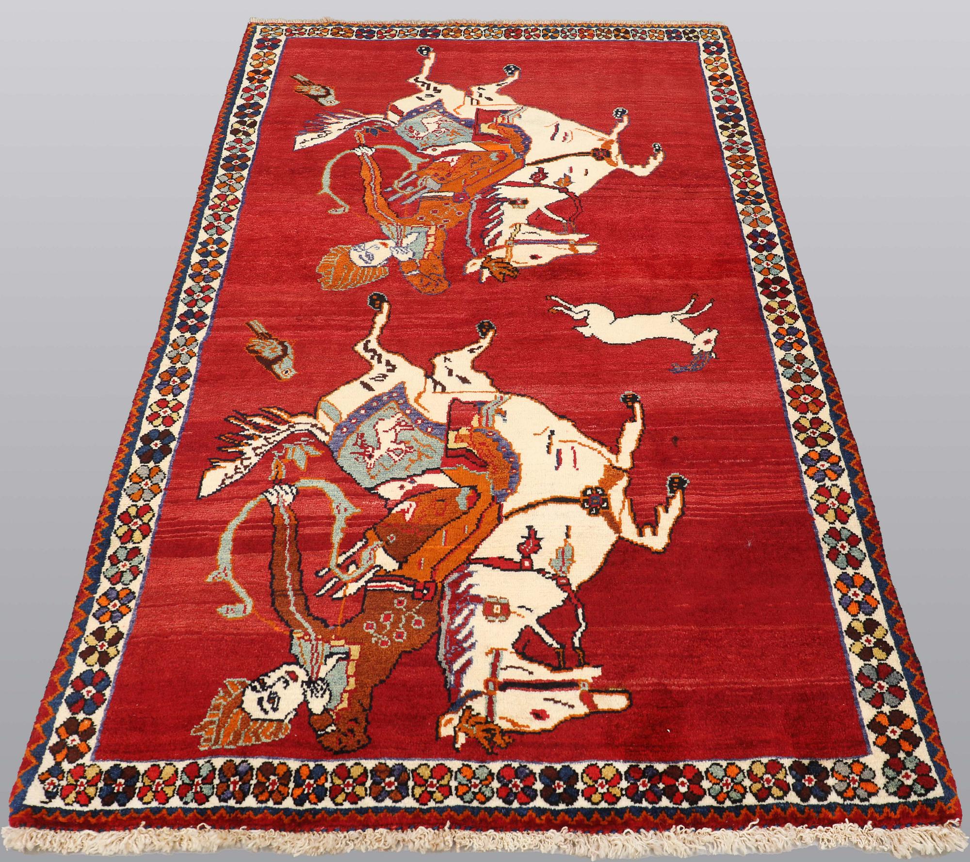 Matto, Kashgai, ca 200 x 116 cm.