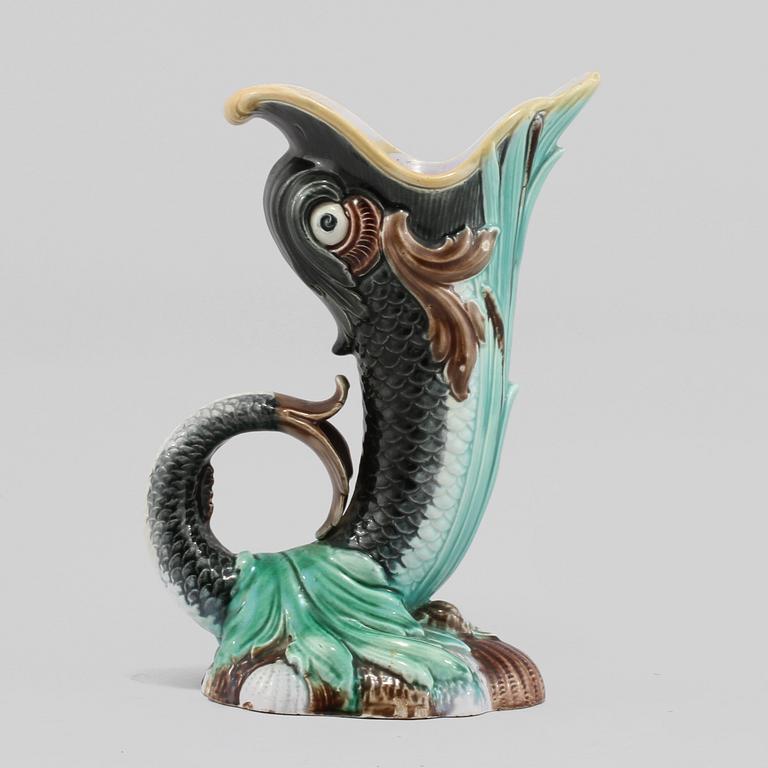 VAS, majolika, Gustavsberg, sent 1800-tal.