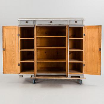 A 19th century sideboard.