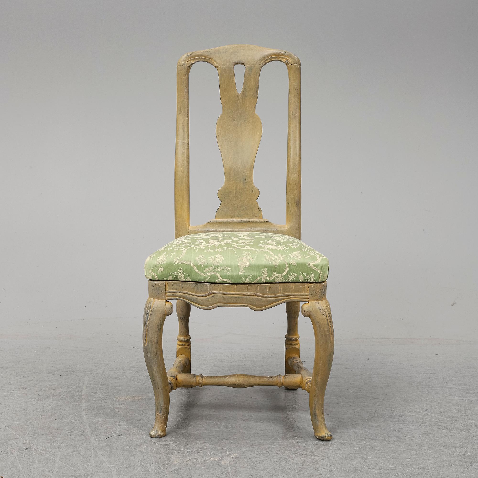 STOL, senbarock, 1700-talets mitt.