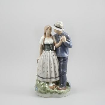 FIGURIN, porslin, Royal Copenhagen, 1900-tal.