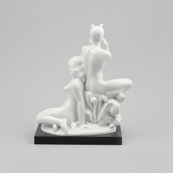 FIGURIN, porslin, Harald Salomon, Rörstrand, 1940-tal.