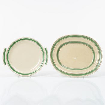Wilhelm Kåge, An extensive "Bandarillo" dinner service, 86 pcs, Gustavsberg, in production 1933-1952.