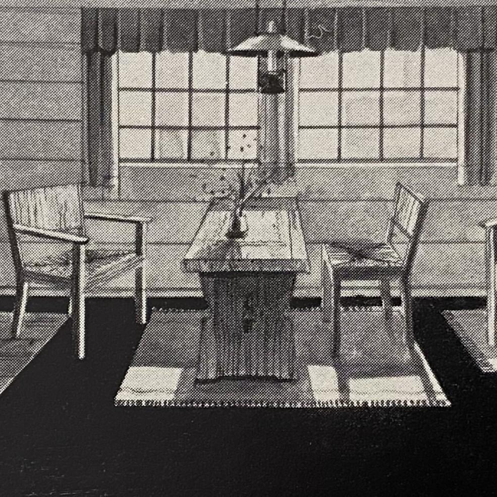 Axel Einar Hjorth, bord, "Värmdö", Nordiska Kompaniet, 1930-tal.