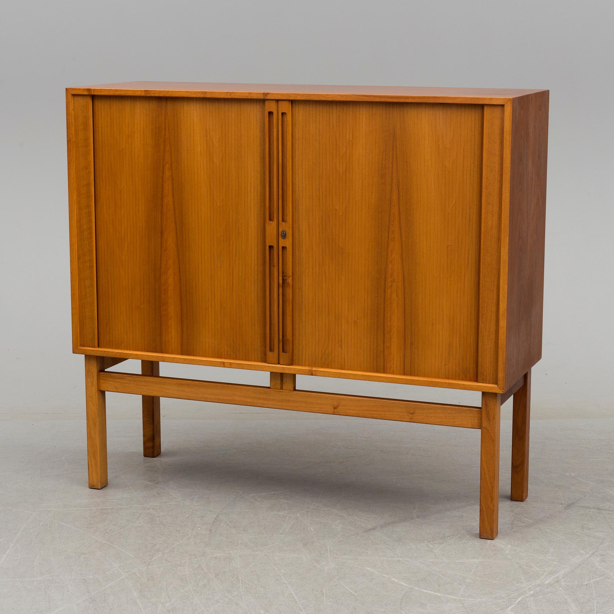 A Walnut veneered cabinet, 1950's/60's.