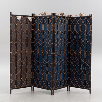 Folding screen, early 20th century.