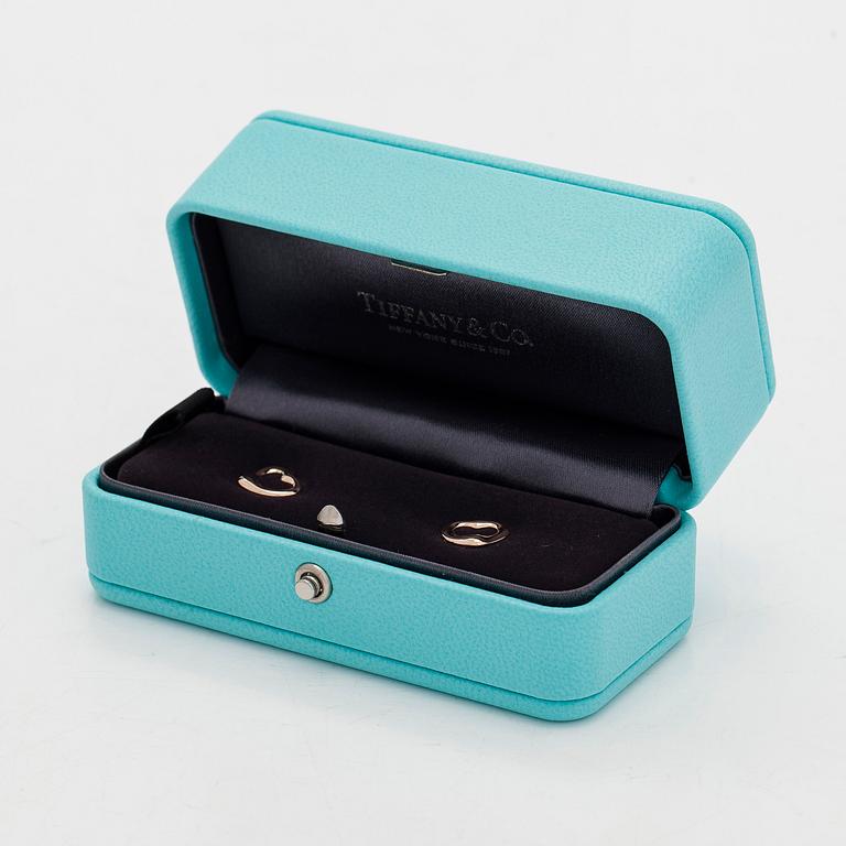Tiffany & Co, Elsa Peretti, korvakorut, "Open Heart", 18K kultaa.