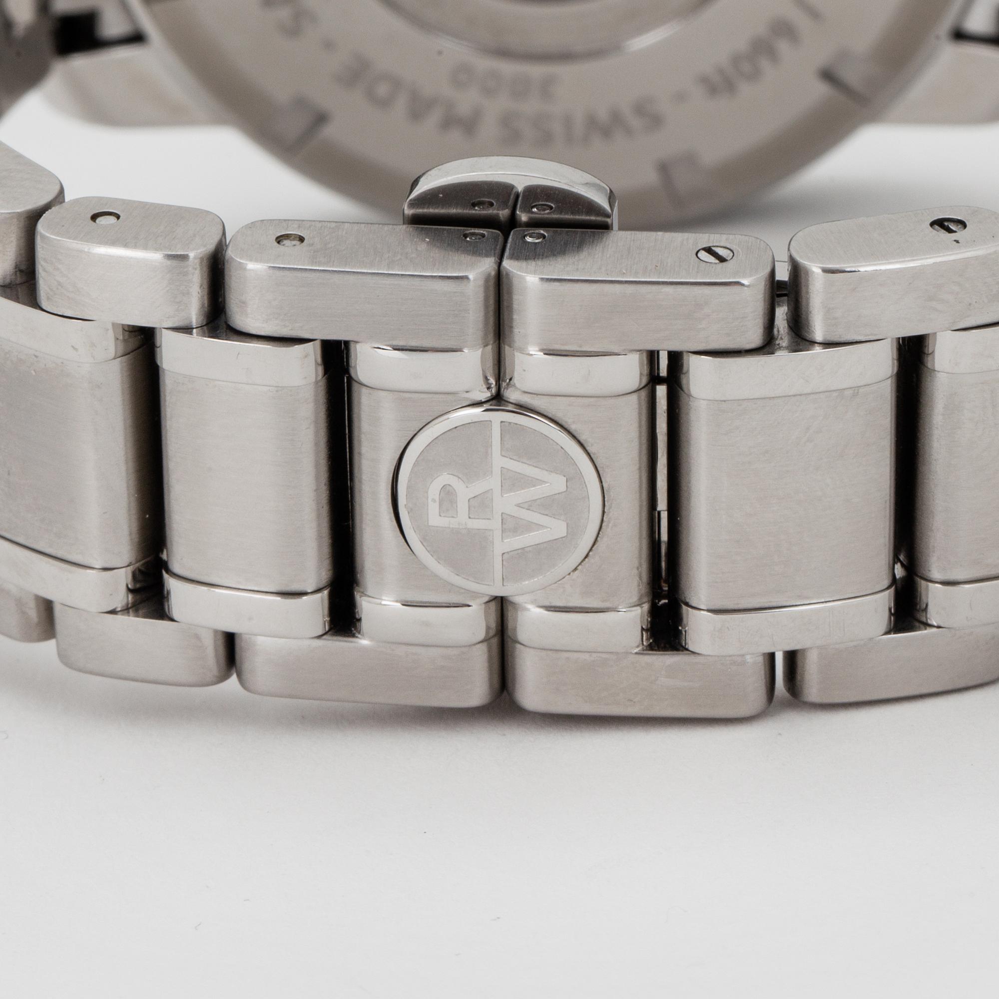 RAYMOND WEIL, Nabucco GMT (200m / 660ft), wristwatch, 44 mm.