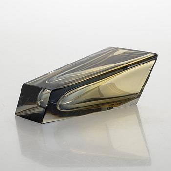 Kaj Franck, a 'Prisma' vase, signed K. Franck, Nuutajärvi Notsjö -65.