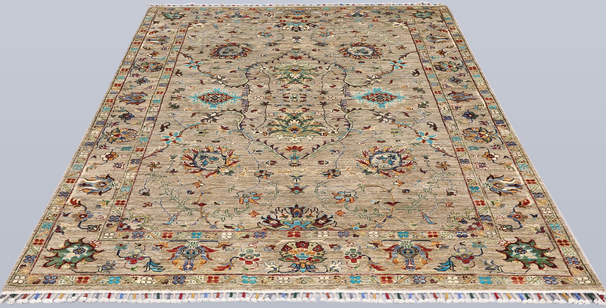 A rug, Zigler design, approx. 239 x 173 cm.