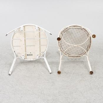 4 + 2 garden chairs, partly "Classic chair no 1" Byarums Bruk.