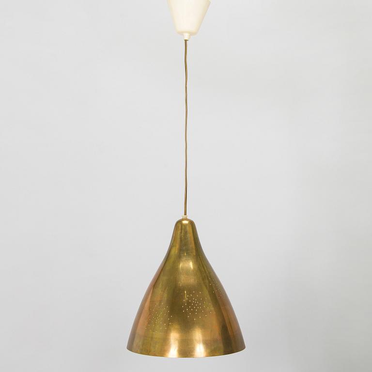 Lisa Johansson-Pape, taklampa, modell 1314, Stockmann Orno, 1900-talets mitt.
