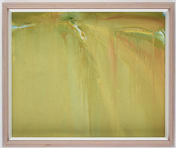 Olivier Debré, "Verte jaune le chemin (Touraine)".