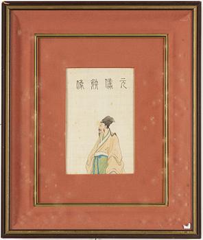 Two Chinese paintings by unidentified artist, 20th century.