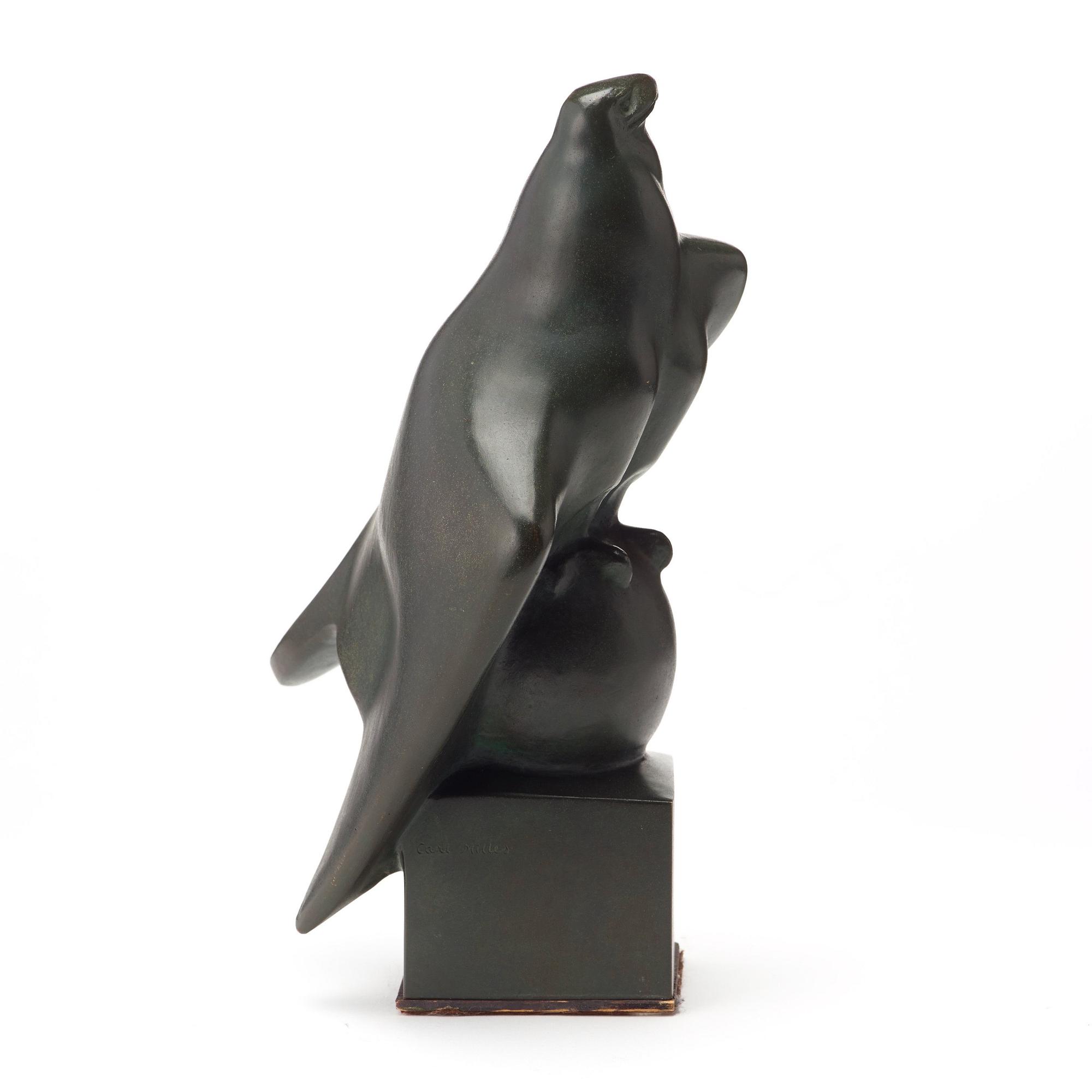 Carl Milles, "Örn på glob".