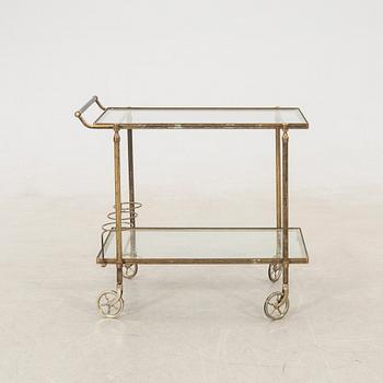 Serving cart, mid-20th century.