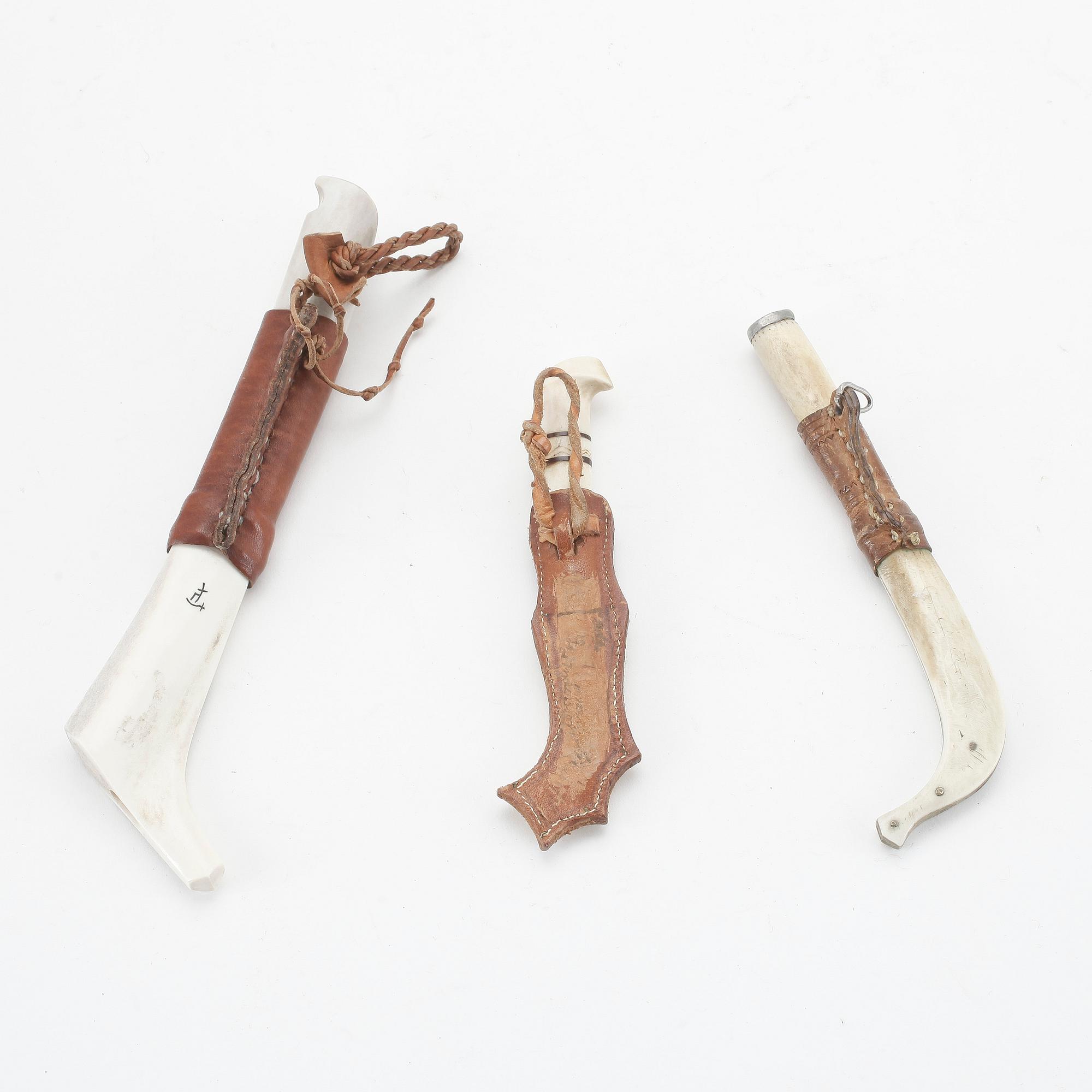 SAMEKNIVAR, 3 st, 1900-tal.