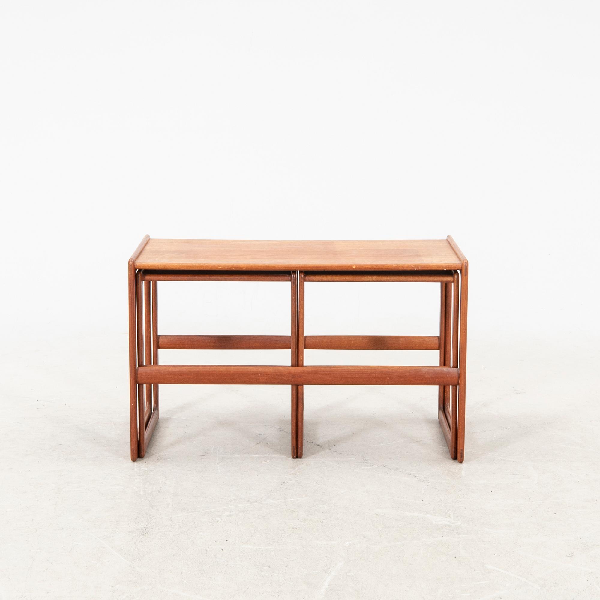 Satsbord 3 dlr Danmark 1960-tal.