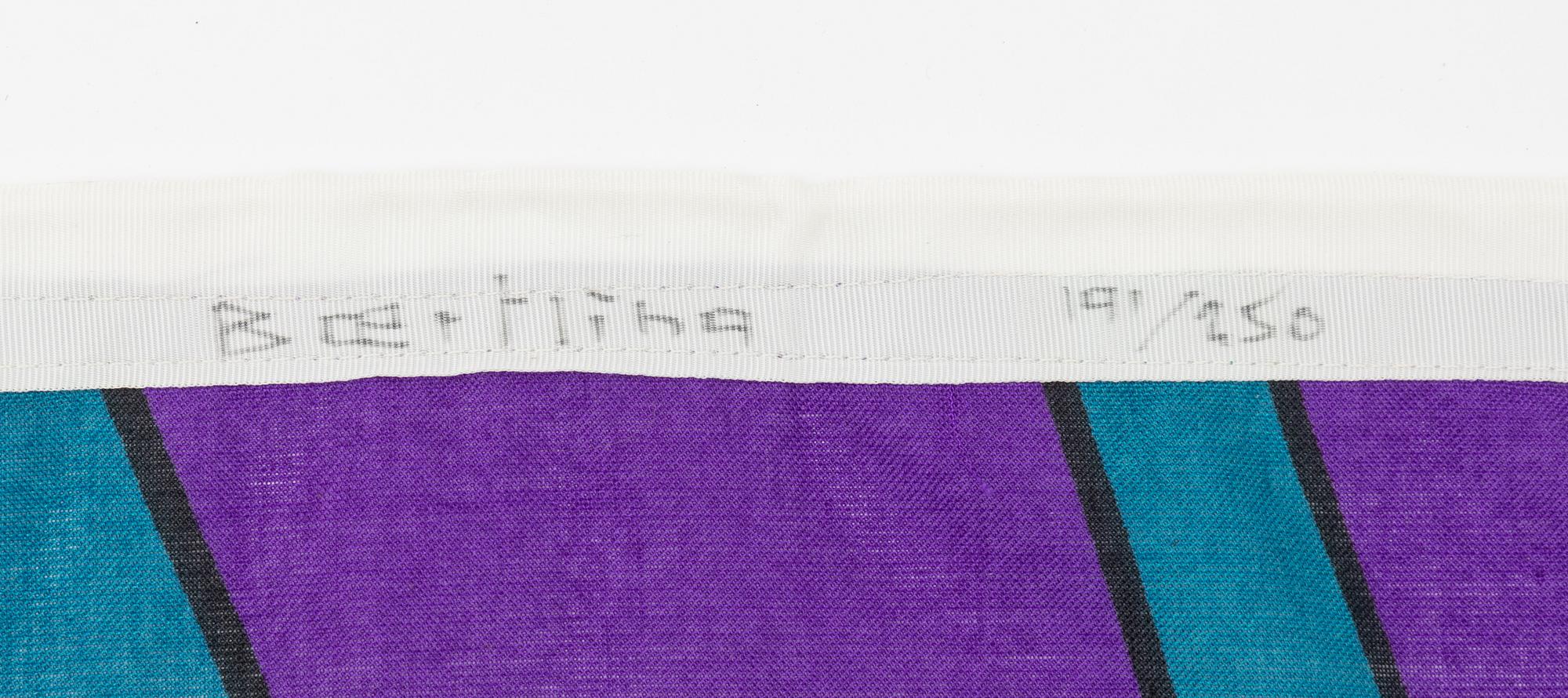 Olle Bærtling, "Yio", from "Flags for America's Cup".