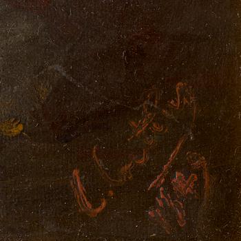 OKÄND KONSTNÄR, olja på duk, otydlig sign, dat 1849.