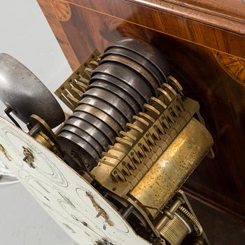 An english 19:th century mantle clock.