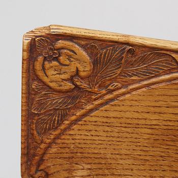 Six Art Nouveau Chairs, early 20th Century.