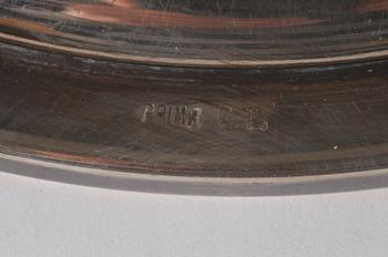 KANDELABER, art decostil, nysilver.