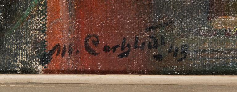 Mikko Carlstedt, Stilleben med svampar.