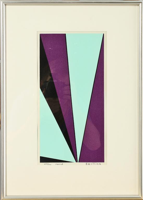 OLLE BAERTLING, serigrafi, sign, numr 223/300 o dat 1964-68.
