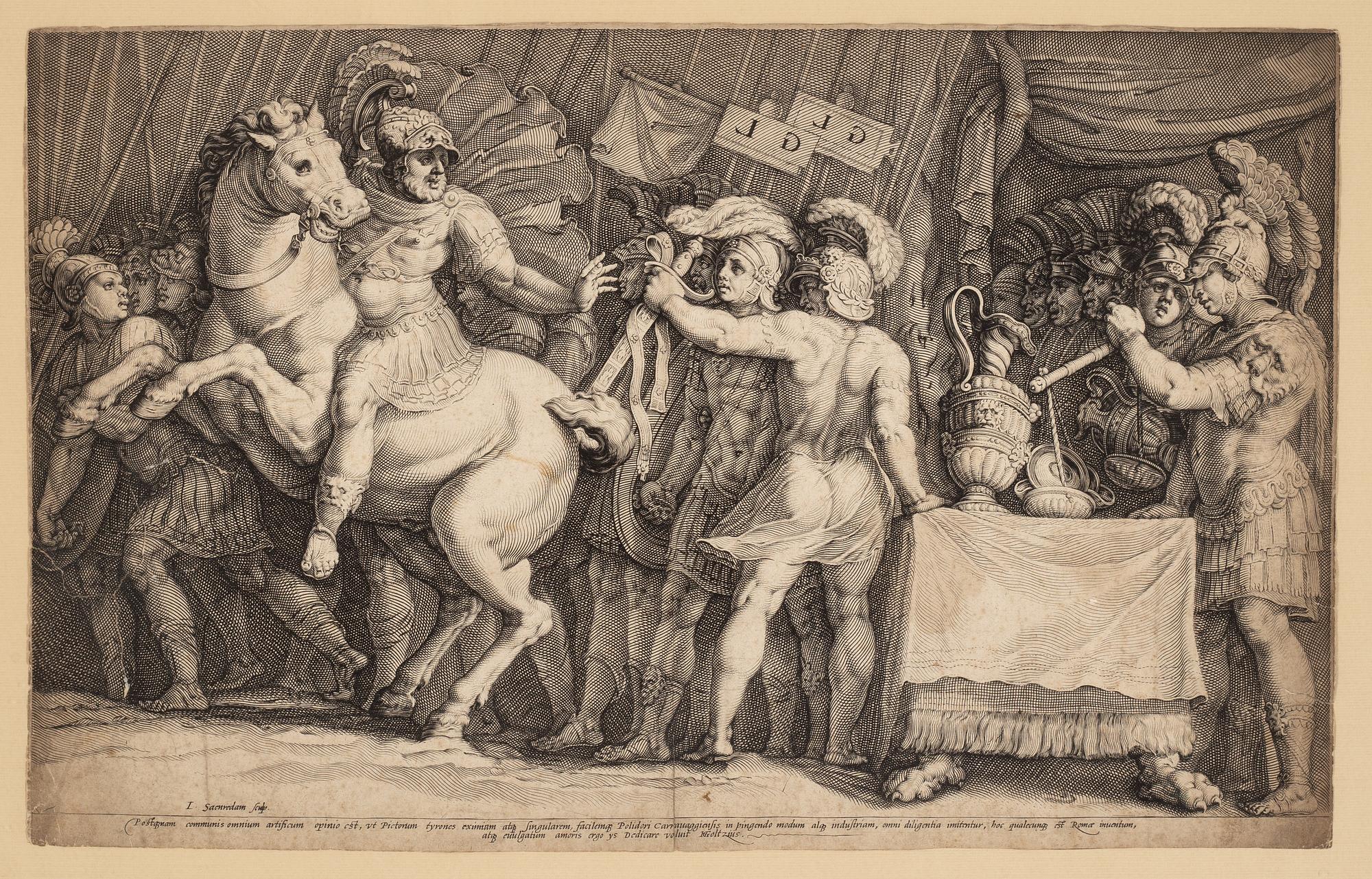 Jan Saenredam, kopparstick.