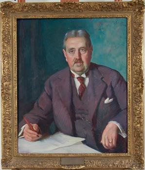 KAMKE, IVAR, olja på duk, sign o dat 1936.