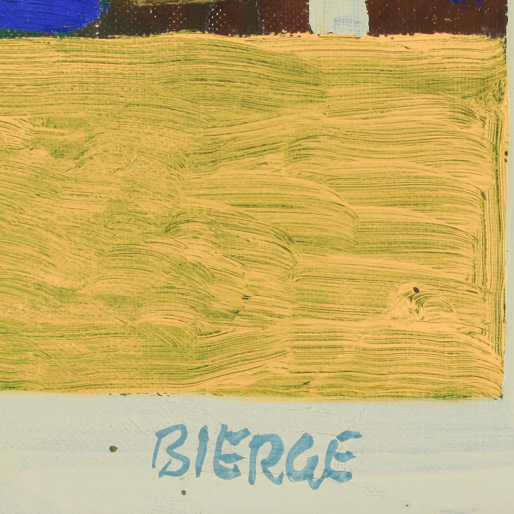 ROLAND BIERGE. Olja på duk. Signerad Bierge och daterad -73.