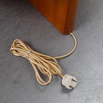 Bo Notini, a Swedish Modern elm veneered and etched glass coffee table from Glössner & Co, 1940's.