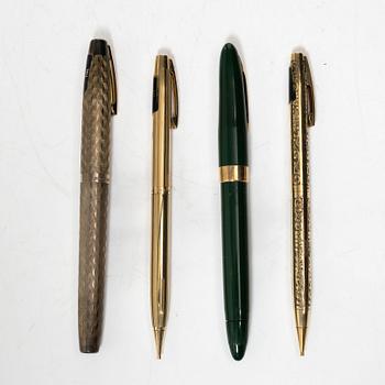 Sheaffer, Parker, Cross, 6 pennor.