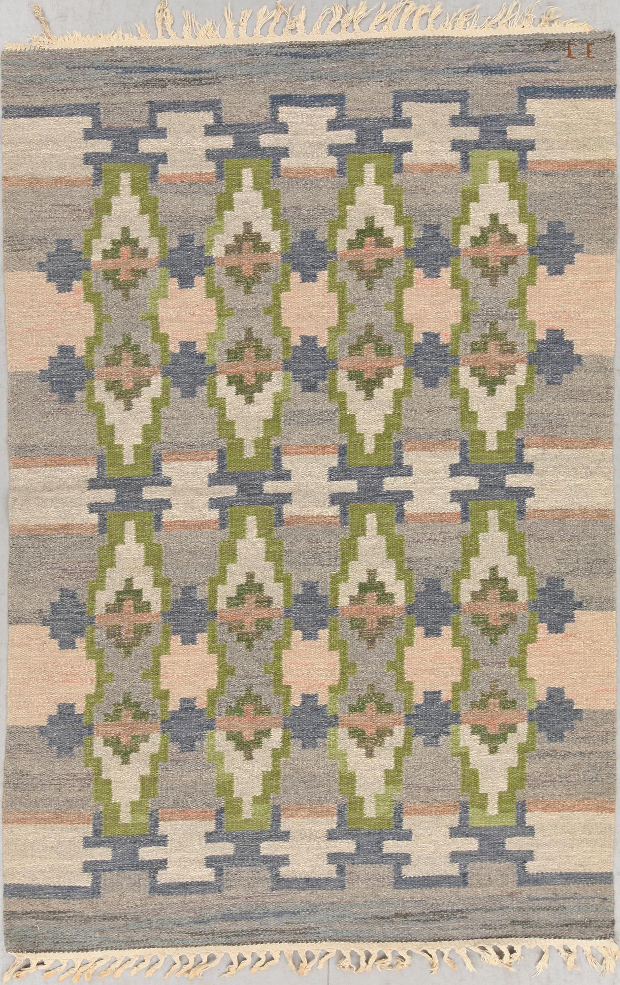 MATTA, rölakan, Judith Johansson, sign. JJ, 1960-tal, ca 201x135.