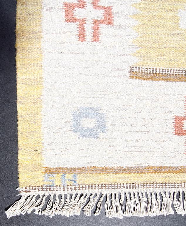 MATTA, rölakan, Svensk Hemslöjd. Märkt. S.H. Ca 295 x 198.